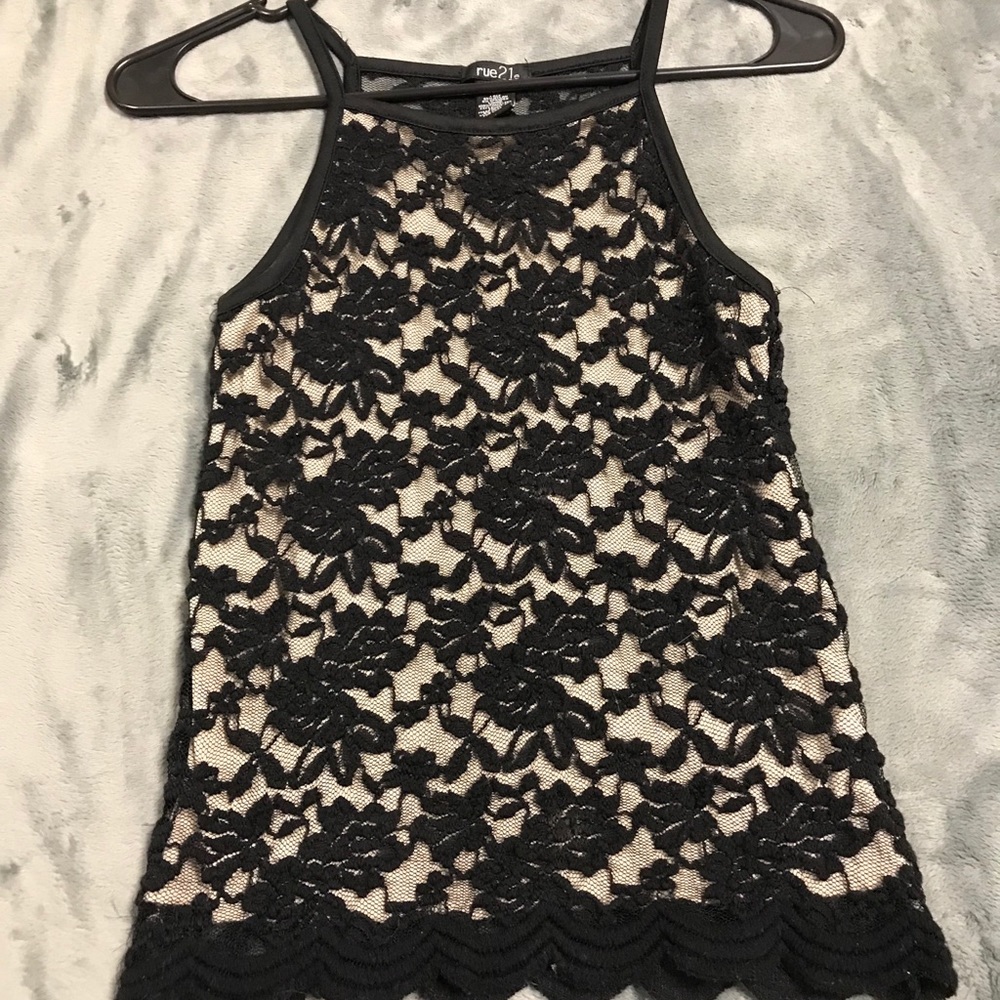 Lace tank